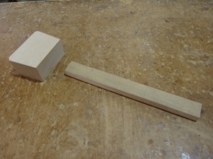 Mallet head and handle